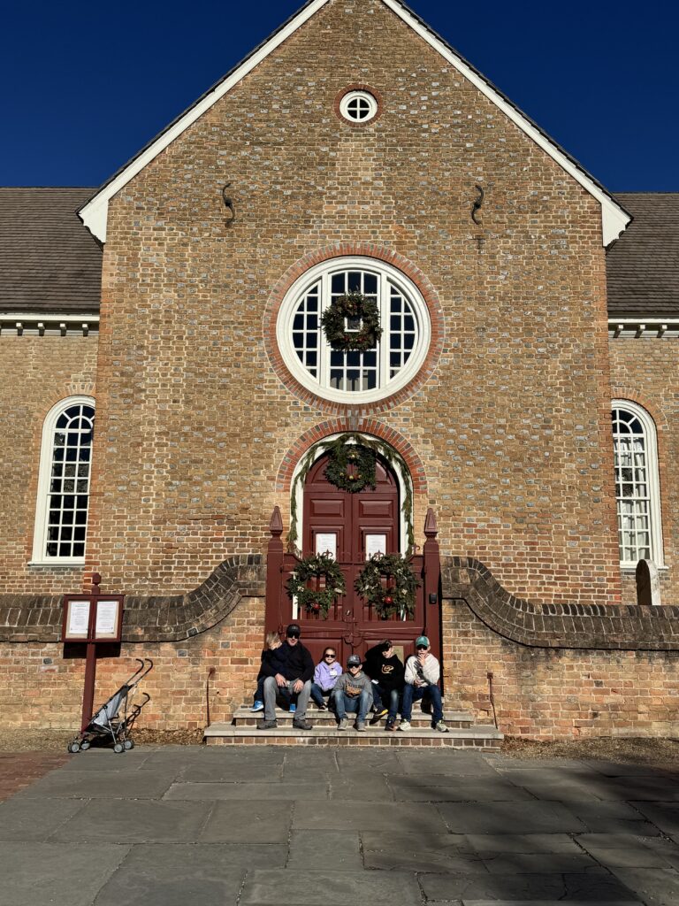 anglican church at colonial williamsburg